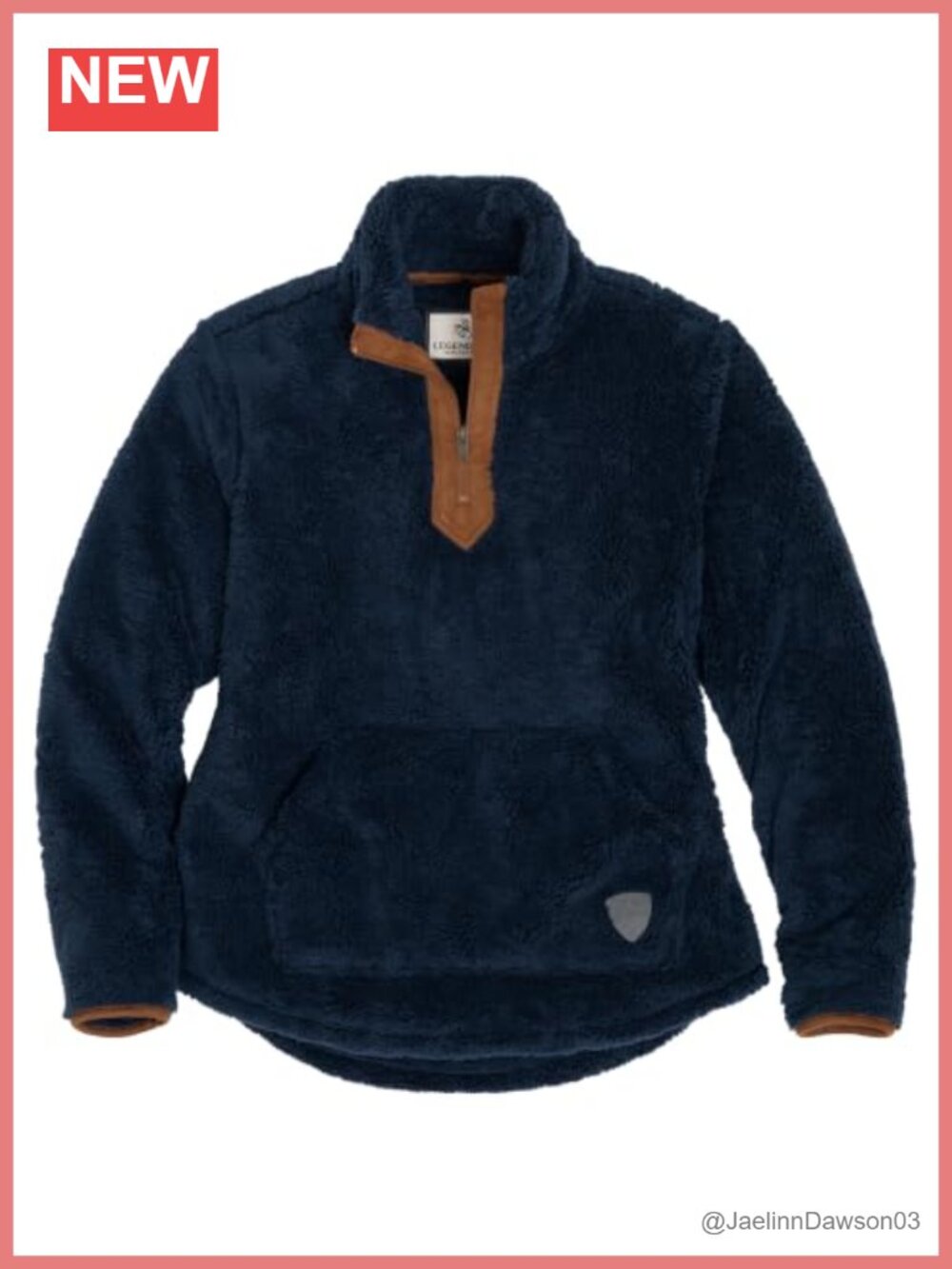 Legendary Whitetails Fuzzy Hide Fleece Pullover 1/4 Zip Women's Sweatshirt